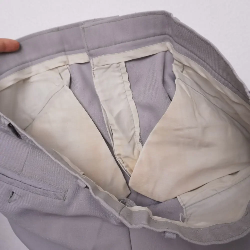 Vintage Levi's Action Slacks Sta-Prest Menswear Gray Dress Pants‎ 70s Trousers